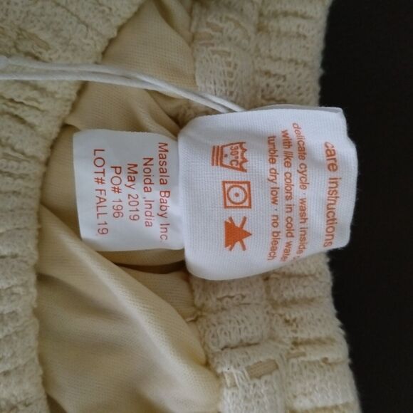 Masala Kids Girls' Little Angel Ruffle Skirt Lace Size 3 Years old New with Tags - Picture 8 of 8